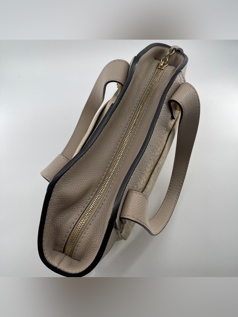 Loewe Anagram Canvas Leather Shoulder Bag - Picture 12 of 16